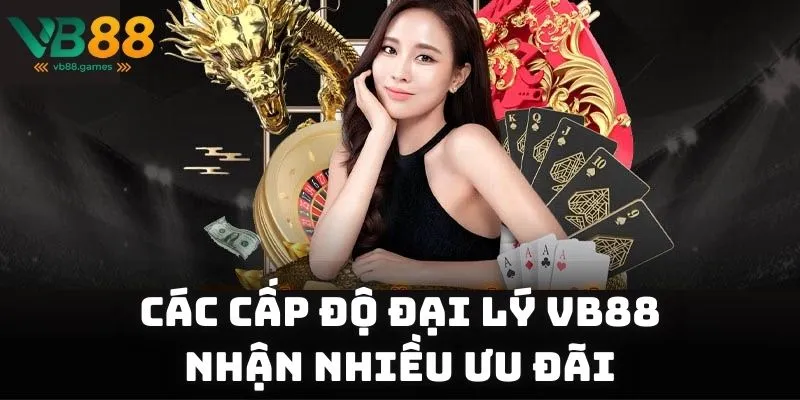 Các cấp độ đại lý VB88 nhận nhiều ưu đãi, tăng trưởng bền vững