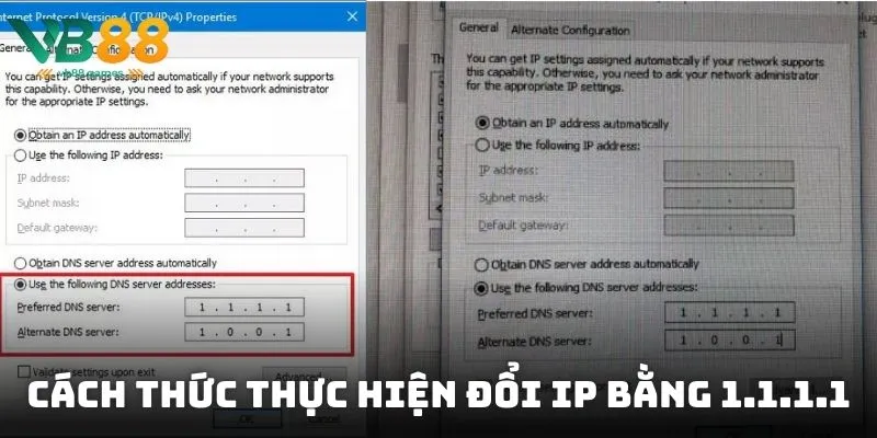 Cách Đổi IP Bằng 1.1.1.1 3 Cách đổi ip bằng 1.1.1.1 sẽ giúp tăng tốc độ mạng