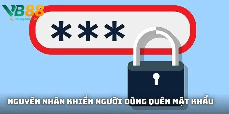 Quên mật khẩu đôi khi do phức tạp quá dài, nhiều ký tự khó nhớ