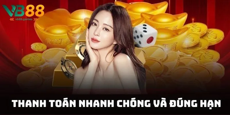 Thanh toán nhanh chóng và đúng hạn đảm bảo quyền lợi tối đa cho đối tác