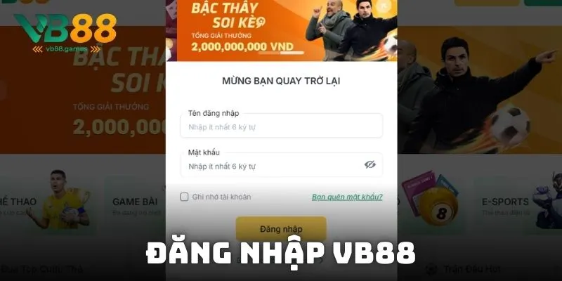 đăng nhập vb88